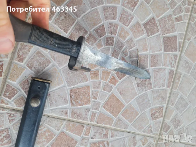 Щик, нож, байонет, снимка 10 - Антикварни и старинни предмети - 49988610