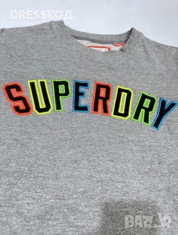 SuperDry мъжка блуза, XL размер, снимка 2 - Блузи - 52865640