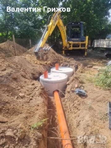 Бетонни пръстени, изграждане на септични ями , герани, шахти и ВиК., снимка 8 - ВиК услуги - 52267155