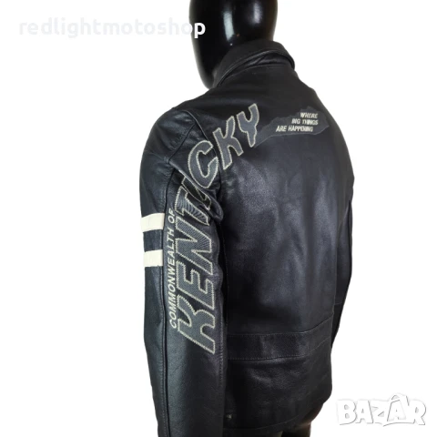📌 5132 Commandments – Мъжко кожено мото яке | НОВО – размер M – 250 лв., снимка 4 - Аксесоари и консумативи - 50768900