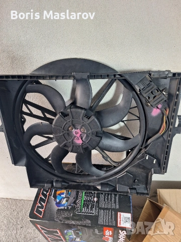 BMW E90 вентилатор, снимка 2 - Части - 53841765