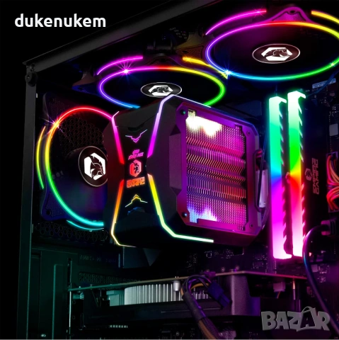 2 бр. RGB вентилатори за компютърна кутия, 120 мм, снимка 7 - Други - 53163768