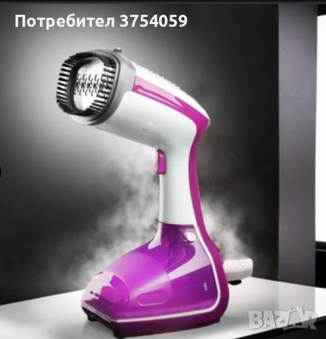 Уред за вертикално гладене с пара Voltz, 1000W, 280 мл., Бял с лилаво, снимка 6 - Ютии - 53079181