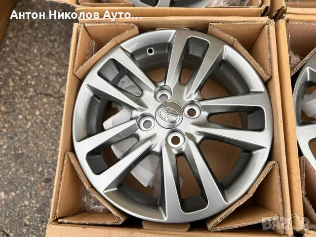 4х100 15 Джанти Тойота Aqua Yaris Prius C Porte Vitz Corolla Firlder Corolla Axio 4x100 Toyota НОВИ, снимка 4 - Гуми и джанти - 48145622