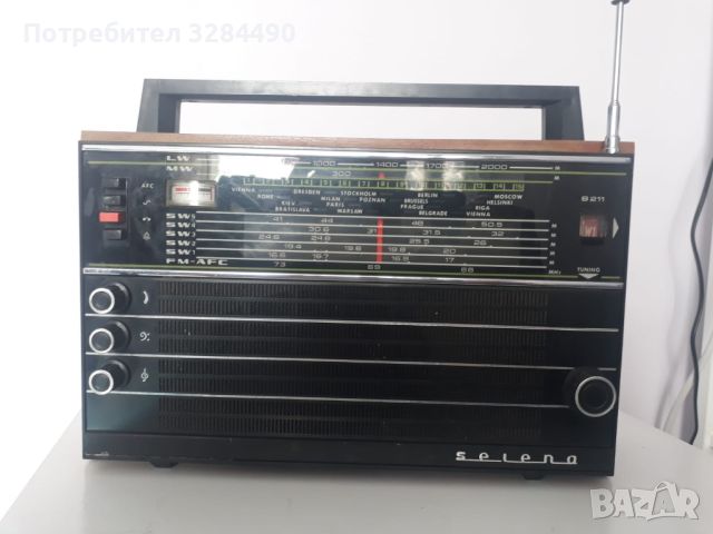Радио Селена, снимка 3 - Радиокасетофони, транзистори - 36614243