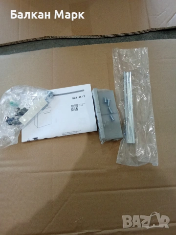 Комплект Шкаф за баня + Мивка Tiny 45 см – Антрацит , снимка 12 - Шкафове - 54156461