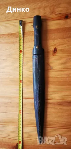 Гръцки кинжал, кама, нож от 19век., снимка 4 - Антикварни и старинни предмети - 50337018