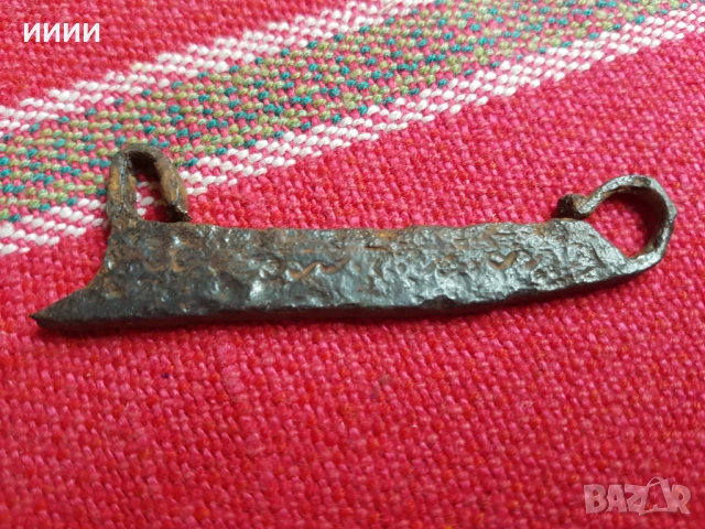 Чакмак огниво гравиран, снимка 2 - Антикварни и старинни предмети - 53845909