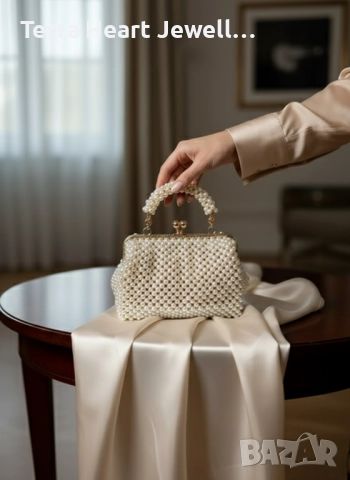 Дамска чанта перлена , снимка 14 - Чанти - 51881965