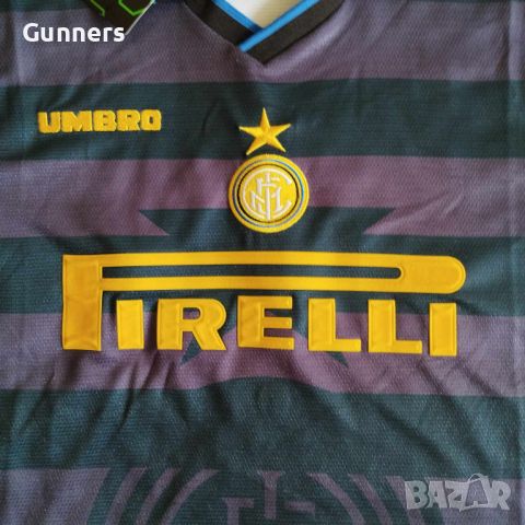 Inter Milano 97/98 Home Shirt, М, снимка 6 - Спортни дрехи, екипи - 45170514