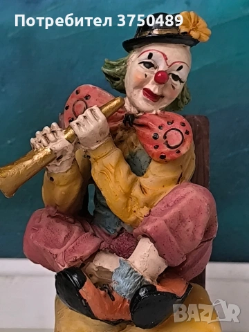 Колекционерска фигурка на клоун , снимка 5 - Колекции - 53457250