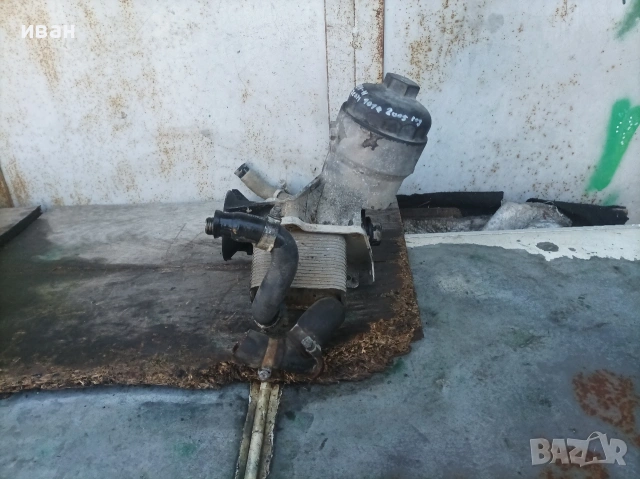 Корпус маслен филтър масло охладител за Опел Астра h 1.7 CDTI. 101 кс. 2005 год. Z17DTH. , снимка 3 - Части - 53670748