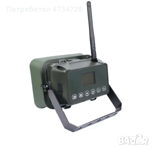 Ловен звуков имитатор 60W водоустойчив в куфар, снимка 4 - Екипировка - 53438383