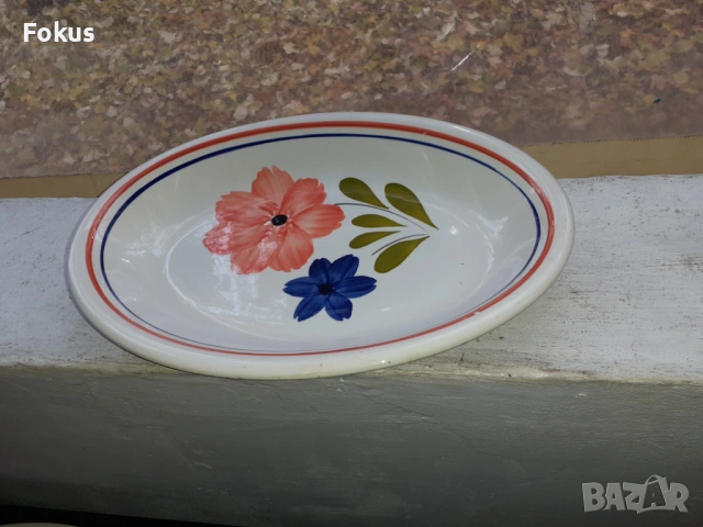 Керамично плато поднос Италия, снимка 4 - Антикварни и старинни предмети - 53449177