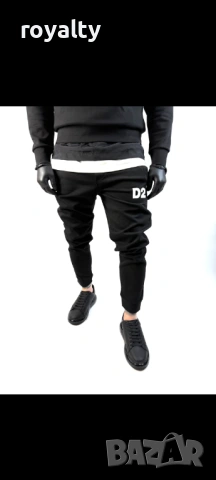 DSQUARED2 Нов Мъжки Черен Екип , снимка 6 - Спортни дрехи, екипи - 53698741