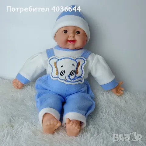 Музикална кукла, Laughing Baby Doll, снимка 9 - Музикални играчки - 48420653