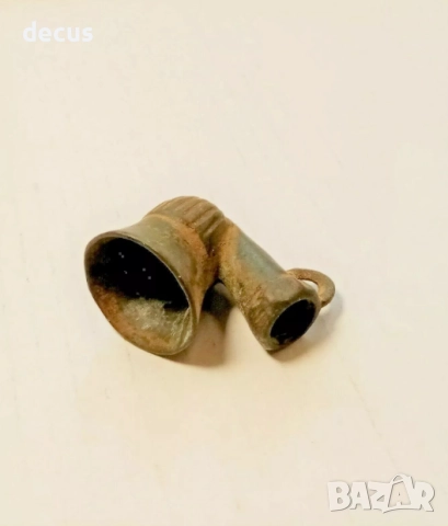 Бронзова лула за пушене–Стара Османска империя,XVIII–XIX век, снимка 2 - Антикварни и старинни предмети - 51462637