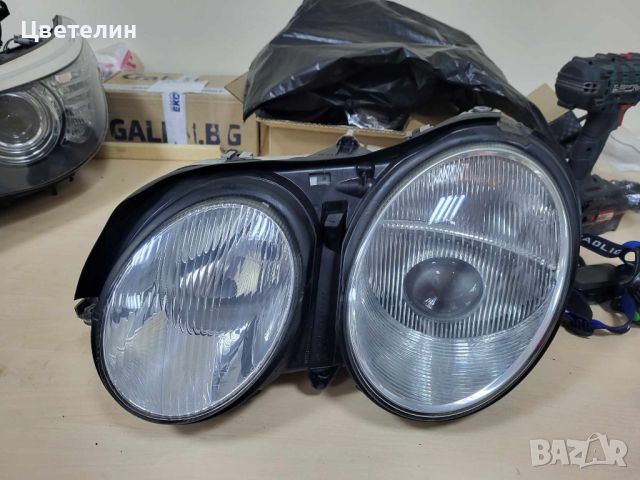 Ляв фар фарове Mercedes CL W215 lqv far farove мерцедес цл в215 215, снимка 7 - Части - 45875206