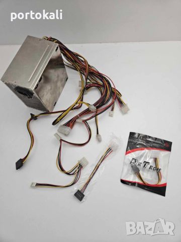 Захранване за компютър PSU TechSolo 450W, снимка 5 - Захранвания и кутии - 46408015