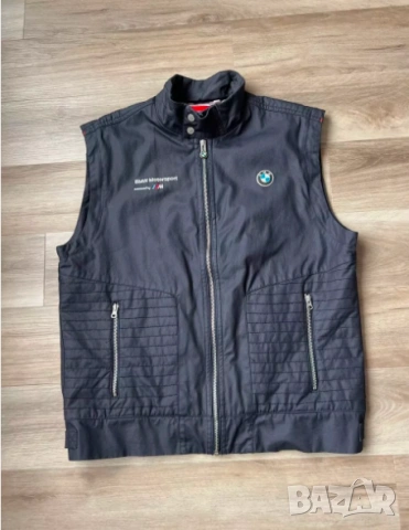 BMW 2 в 1 Мъжко мотоциклетно яке / елече BMW Motorsport Vintage размер М , снимка 7 - Якета - 53405231