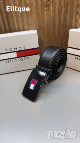 колани от естествена кожа в кутия Tommy Hilfiger , снимка 2 - Колани - 53056461