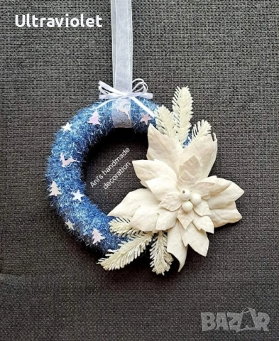 Коледни венци , снимка 3 - Декорация за дома - 52288651