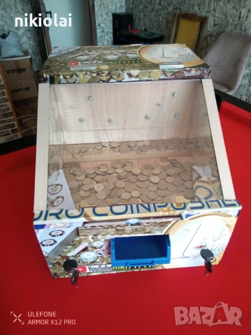 Бутач на монети coin pusher, снимка 5 - Друго търговско оборудване - 46493899