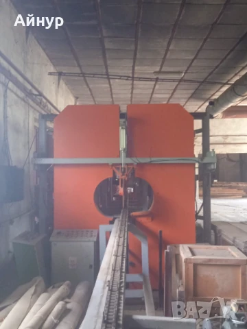 АВТОМАТИЧНА ЛИНИЯ ЗА РЯЗАНЕ НА ДЪРВЕНИ ТРУПИ И ПРОИЗВОДСТВО НА EURO ПАЛЕТИ, снимка 9 - Други машини и части - 51021195