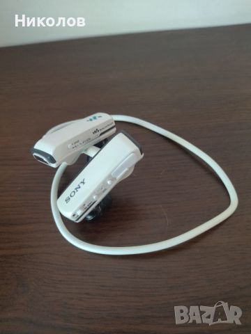 Продавам слушалки тип тапа с вграден mp3 player SONY NWZ-W252 2GB, снимка 1 - Слушалки и портативни колонки - 46271824
