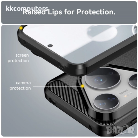 Huawei Pura 80 Pro / Pura 80 Pro+ Удароустойчив Carbon Fiber Калъф и Протектор, снимка 9 - Калъфи, кейсове - 51804646