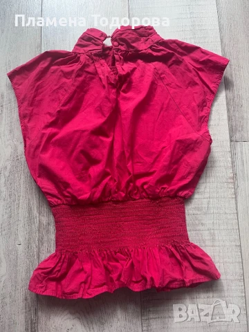 Цикламен топ , снимка 3 - Корсети, бюстиета, топове - 50575330