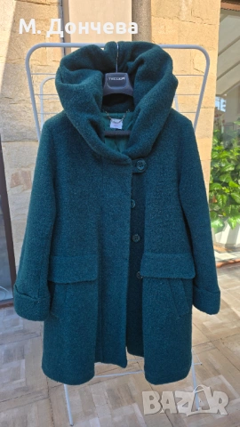 Дамско вълнено палто 2ХЛ-3ХЛ , снимка 5 - Палта, манта - 53699355