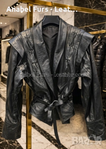Дамски якета от естествен косъм и естествена кожа, снимка 10 - Якета - 40212352