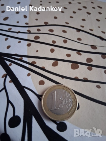 1 евро 2002 г. с буква S, снимка 2 - Нумизматика и бонистика - 53133518