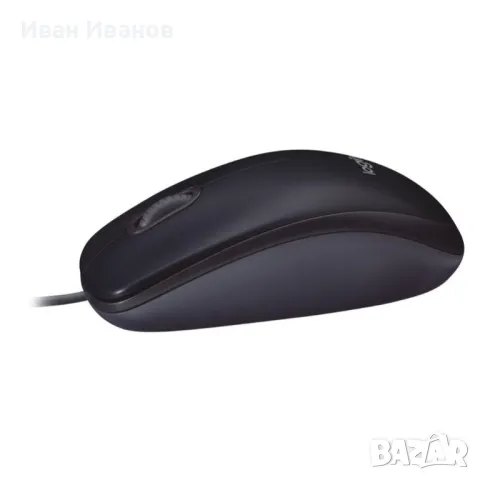 Жична оптична мишка LOGITECH M90, снимка 3 - Клавиатури и мишки - 48425272