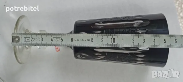 Сервиз BUZAU PERLA LUX - комплект 6 чаши + гарафа, снимка 6 - Други ценни предмети - 50384669