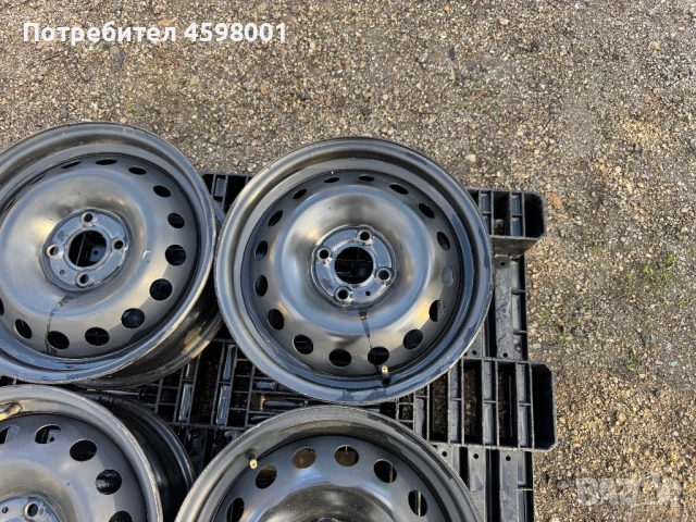 4бр.Оригинални джанти 15цола 4x100 за Renault Modus,Nissan Micra,Dacia, снимка 6 - Гуми и джанти - 54010913