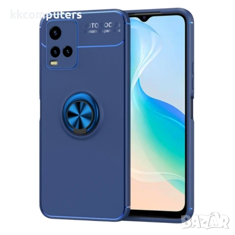 vivo Y21 / Y33S Удароустойчив Ring Holder Калъф и Протектор, снимка 15 - Калъфи, кейсове - 50743945