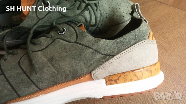 Pepe Jeans Leather Shoes Размер EUR 42 / UK 8 естествена кожа 253-14-S, снимка 10 - Ежедневни обувки - 52653935