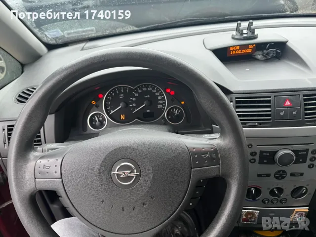 Opel Meriva 1.6, снимка 4 - Автомобили и джипове - 49204132