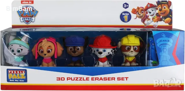 3D Puzzle Paw Patrol / Nickelodeon- гумичка , снимка 3 - Фигурки - 48413637