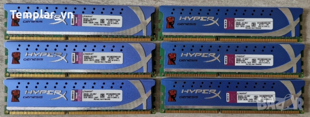 Kngston Hyper X Genesis  6 x 4 GB DDR3 1600 PC3 12800