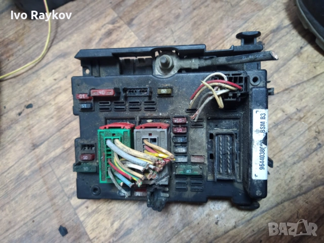 BSM модул за Peugeot 307 , 206 , 9644038680 BSM B3 , снимка 5 - Части - 49600501