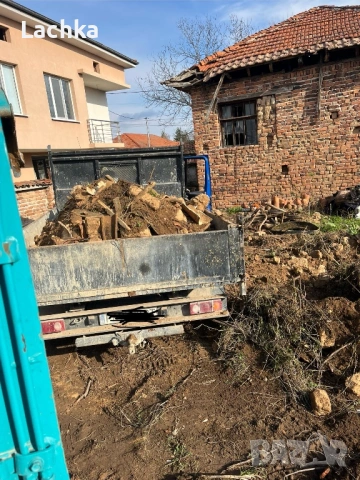 Услуги с багер и самосвал до 3.5 т, снимка 5 - Кърти, чисти, извозва - 53576965