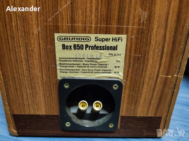 Grundig Box 650 Professional, снимка 10 - Тонколони - 46640939