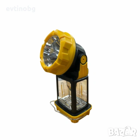 Соларен мултифункционален къмпинг фенер - прожектор HW 1277-W, снимка 2 - Къмпинг осветление - 54105862