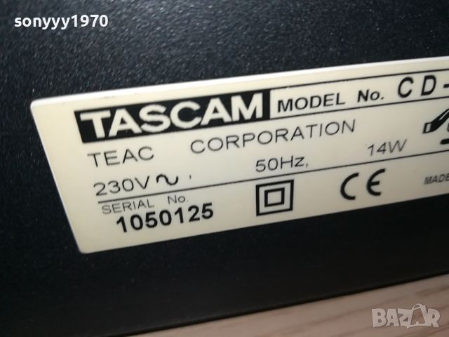 TASCAM REVERSE DECK CD-ВНОС FRANCE 1105242002, снимка 10 - Декове - 45686938