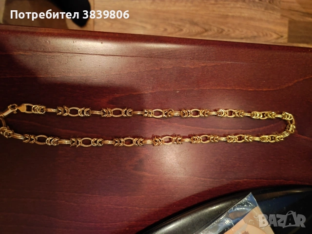 златен ланец.....21,44 грама, снимка 6 - Колиета, медальони, синджири - 53662201