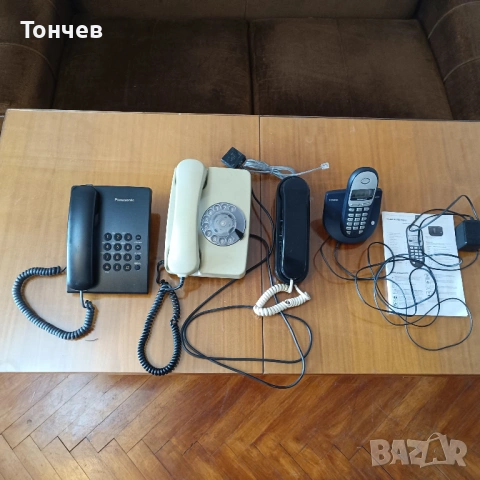 Телефони- 4 броя, снимка 3 - Стационарни телефони и факсове - 53492079