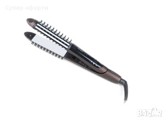 Маша за коса 2в1:  Тип: Маша за къдрене на спирали; Диаметър на цилиндъра: 19 мм и 32 мм; Мощност: 4, снимка 2 - Маши за коса - 49871507